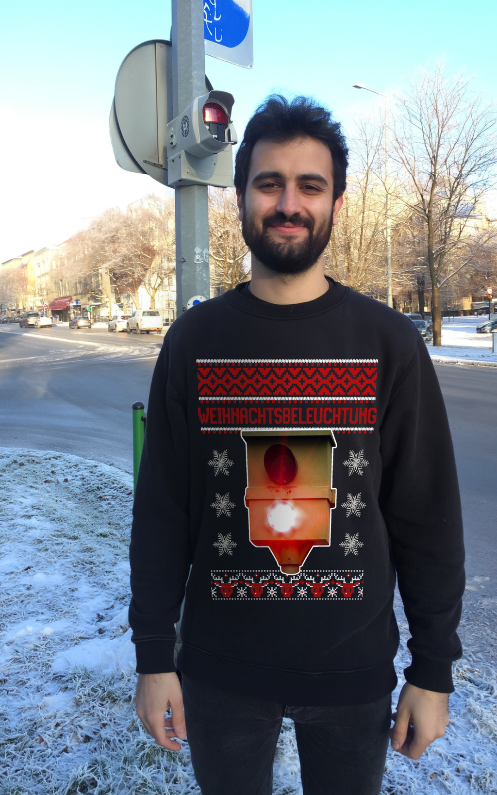Weihnachtsbeleuchtung - CHRISTMAS SWEATER UNISEX
