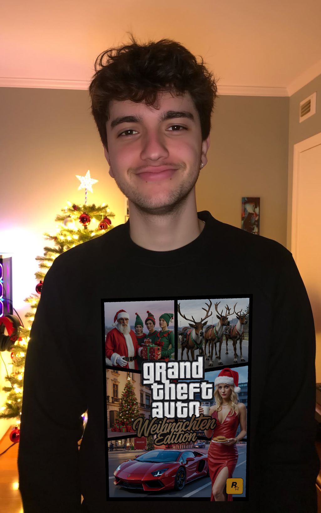 GTA - CHRISTMAS SWEATER UNISEX
