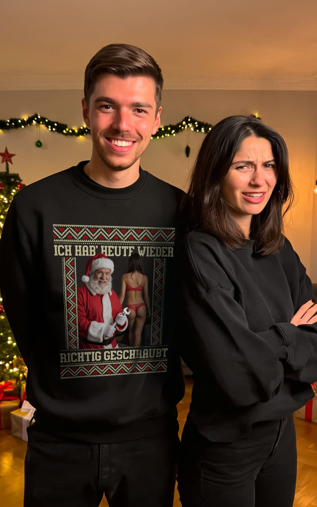 Geschraubt - CHRISTMAS SWEATER UNISEX